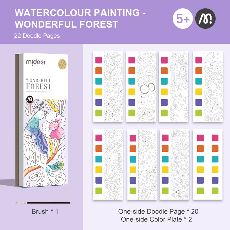 Wonderful Forest: Eine neue Generation von Aquarellspaß!