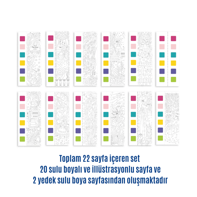 Peri Masalı : Yeni Nesil Sulu Boya Eğlencesi!