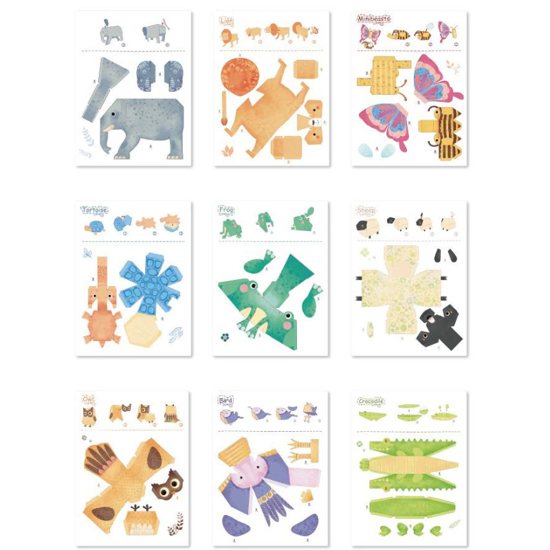Origami Eğlencesi - Kağıt Hayvanlar