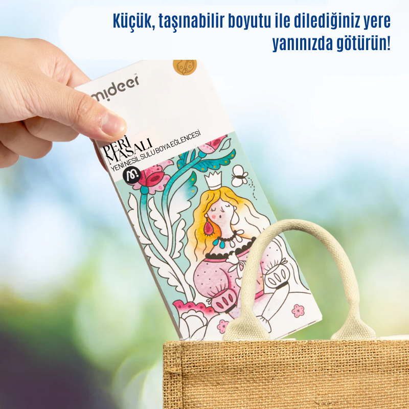 Peri Masalı : Yeni Nesil Sulu Boya Eğlencesi!