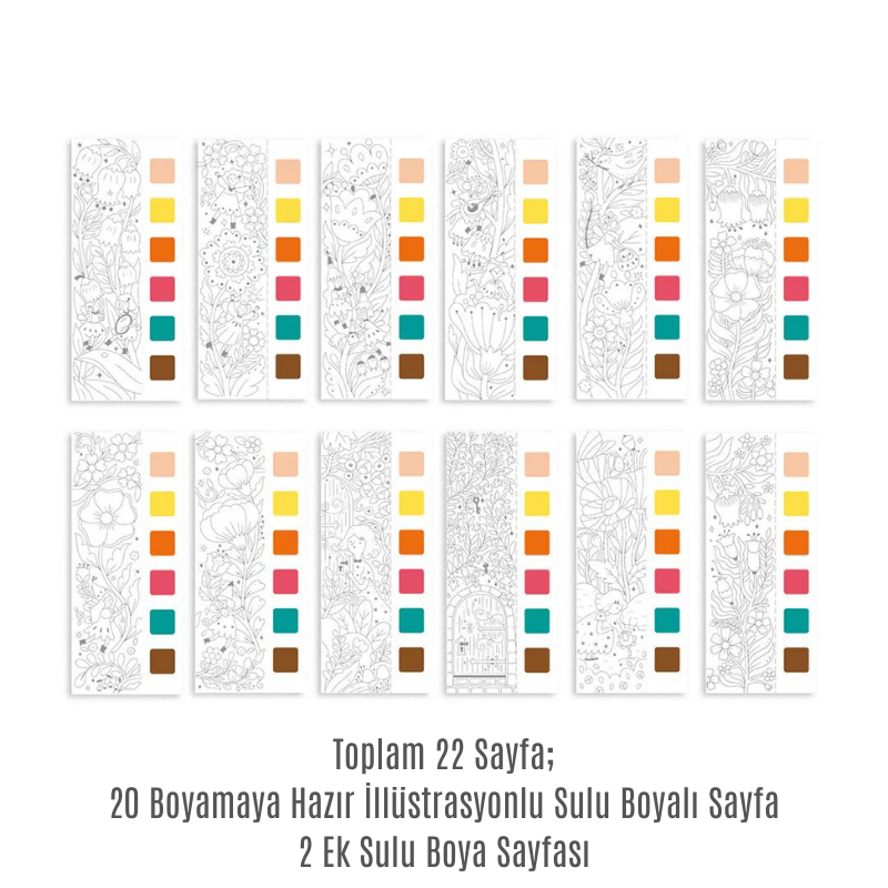 Büyülü Bahçe : Yeni Nesil Sulu Boya Eğlencesi!